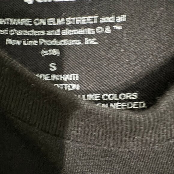 Nightmare on Elm Street Long Sleeve T-Shirt -Freddy Graphic Image - Picture 5 of 6